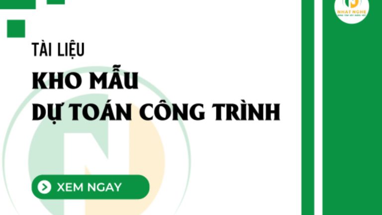 Khám Phá Bộ Kho Tài Liệu Mẫu Dự Toán